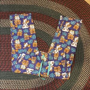 Animal Crossing New Horizons Women's Allover Character Pajama Pants‎ Medium